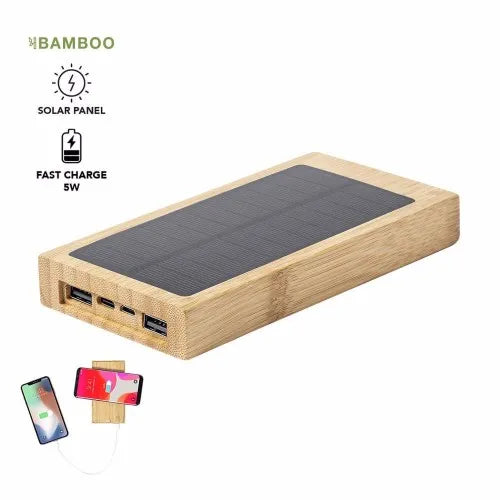 EccoTech 10.000 mAh Ekolojik Solar (Güneş Enerjili) Wireless Powerbank