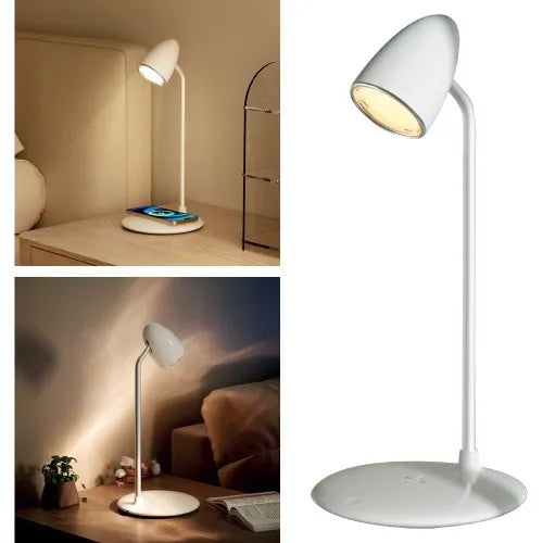 Masaüstü Ayarlanabilir Lambalı 2'si 1 Arada Wireless Şarj Cihazı