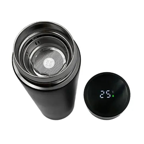 EccoTech 500 ml LED Sıcaklık Göstergeli Akıllı Dijital Çelik Termos