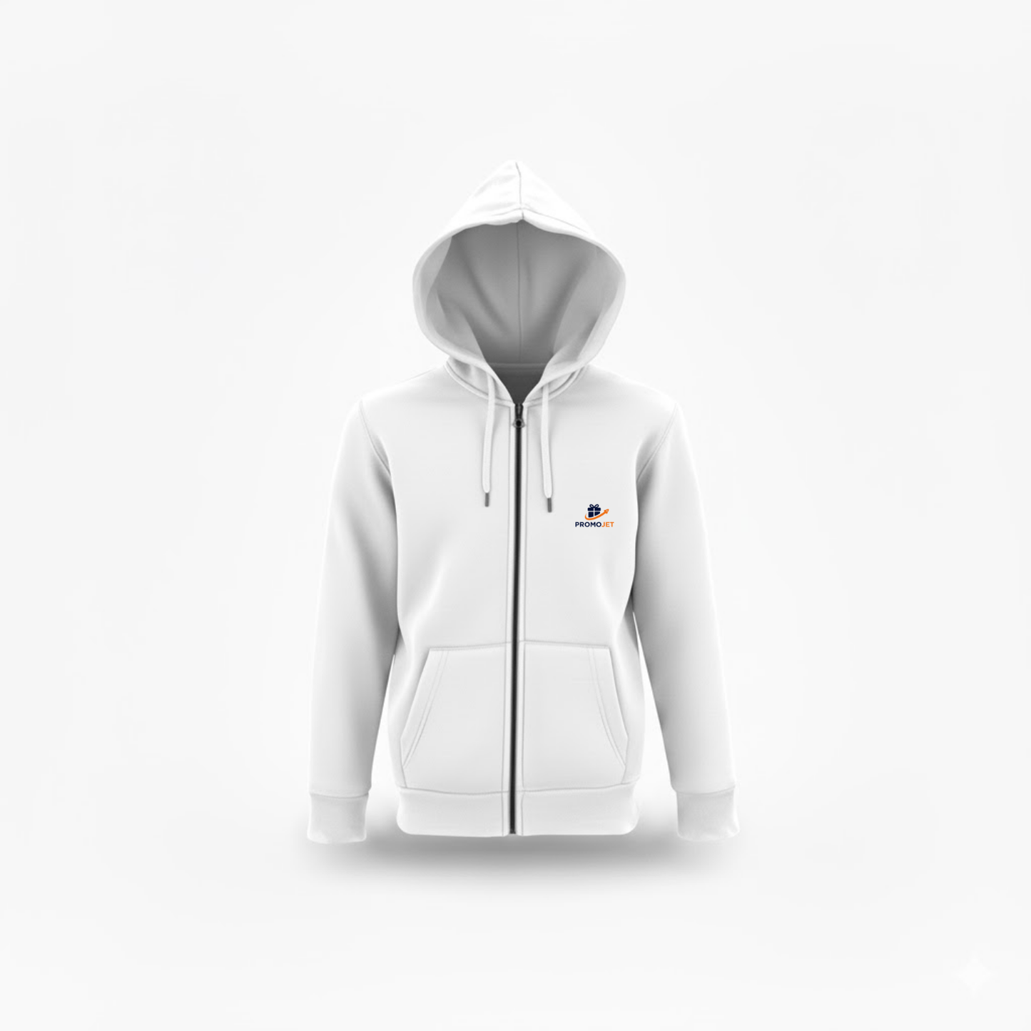 3 İplik Kaliteli Kapüşonlu Fermuarlı Sweatshirt