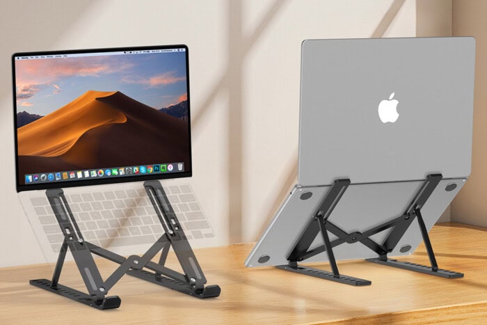 Katlanabilir ve Yüksekliği Ayarlanabilir Ergonomik Laptop Standı