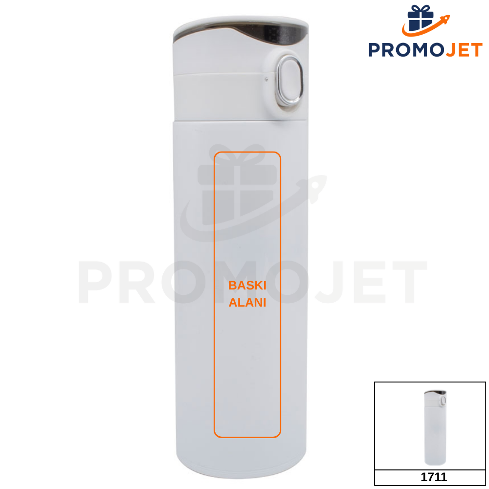 450 ml Dijital LED Sıcaklık Göstergeli Akıllı Termos (304 Çelik)