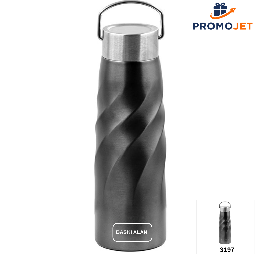 Çevre Dostu Paslanmaz Çelik Termos 500 mL