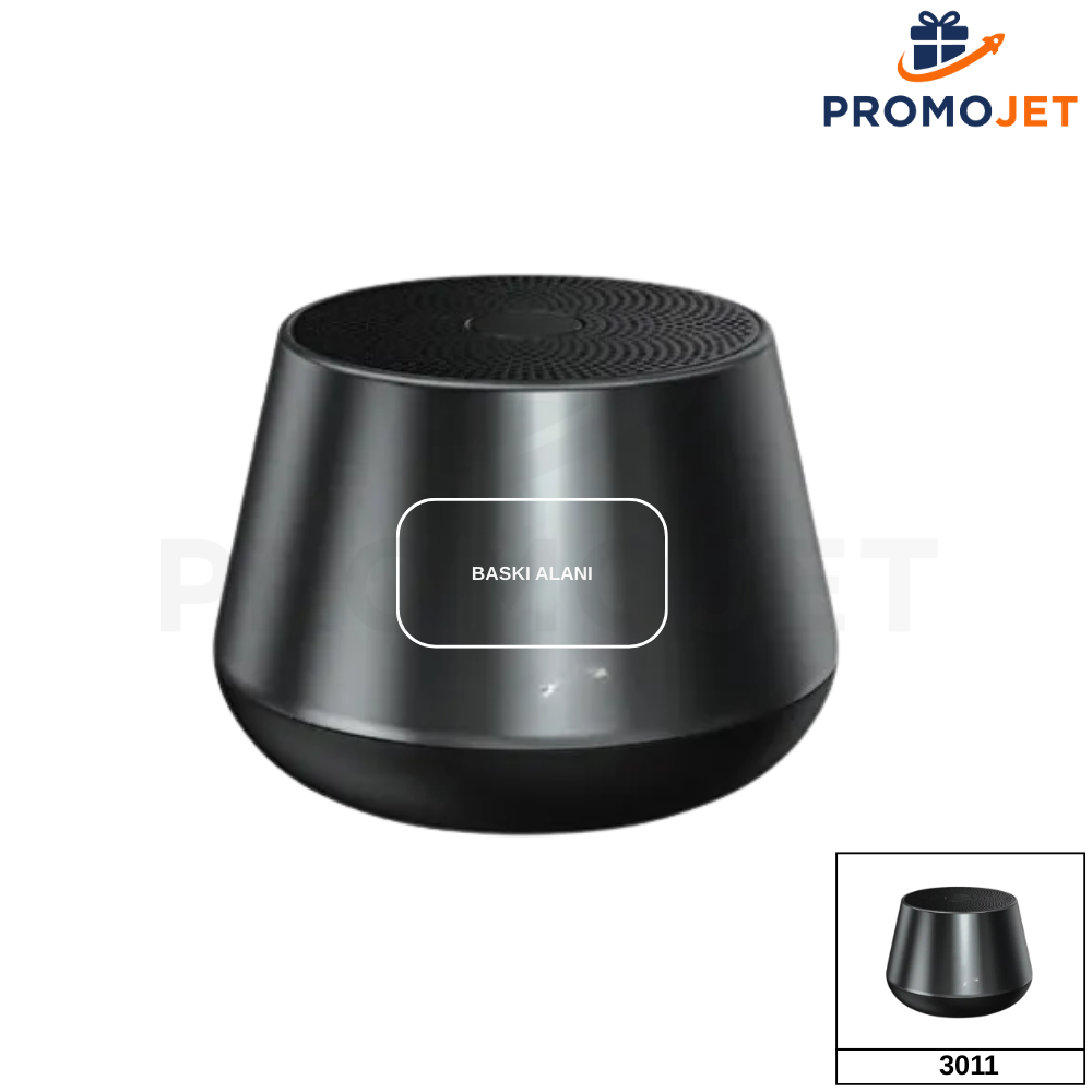 EccoTech Antrasit Renk Yüksek Kaliteli Bluetooth Speaker