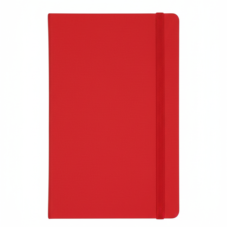 Termo Deri Kapak Kareli Defter – Lastikli (13 x 21 cm)