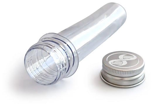 Metal Kapaklı Plastik Deney Tüpü