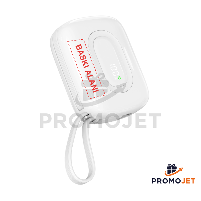 10000mAh PD 20W Hızlı Şarjlı LCD Ekranlı Powerbank