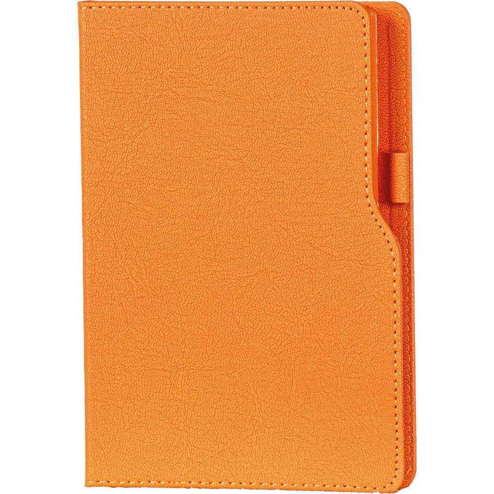 Tarihsiz Defter – İnce Tasarım ve Renkli Kenarlı (14,5 x 21 cm)