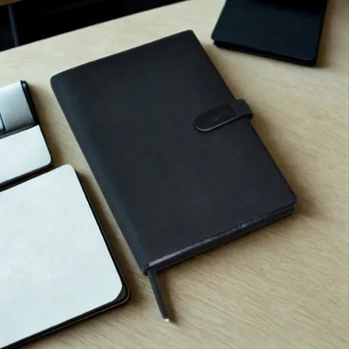 14 x 21 cm Yumuşak Termo Deri Yumuşak Kapaklı Tarihsiz Defter