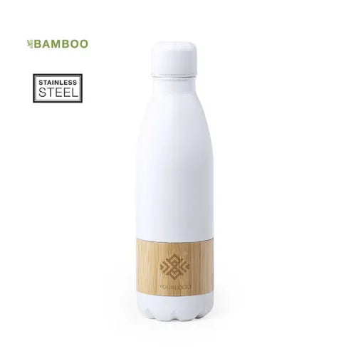 EccoTech 500 ML Çelik Bambu Matara/Termos