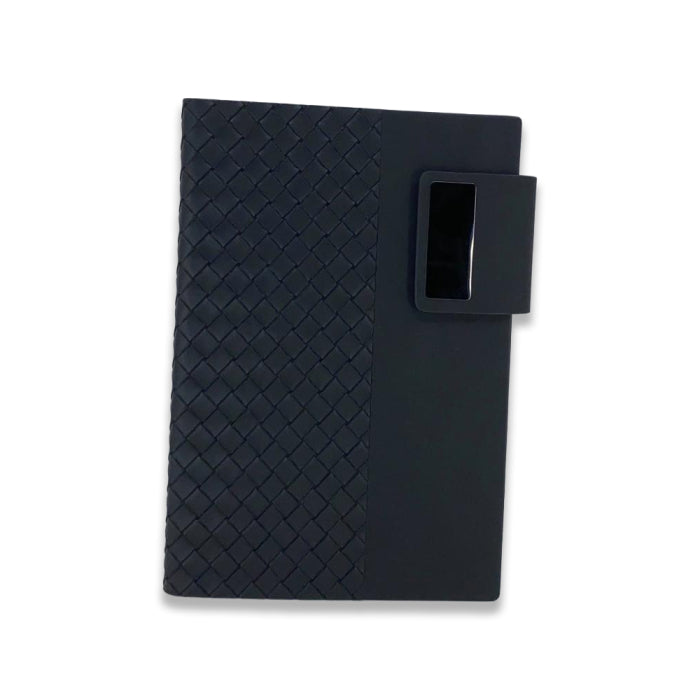 Mıknatıslı Tokalı Çizgili Defter - 15x21 cm