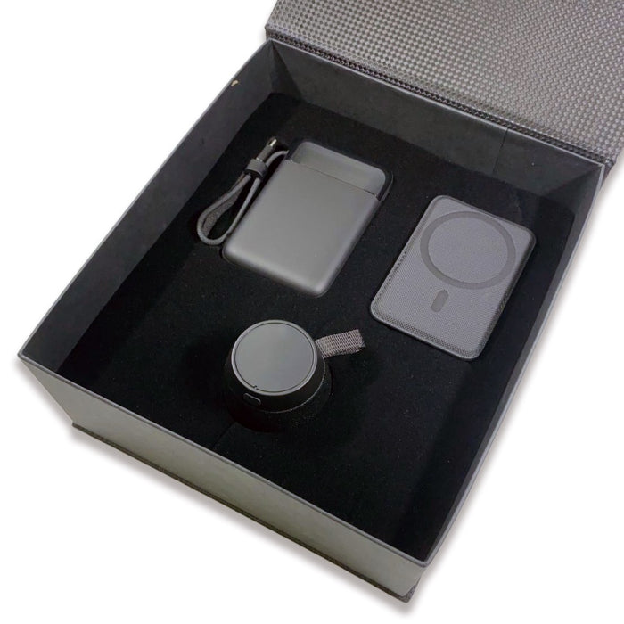 Premium Magsafe Powerbank ve Kartvizitlik Hediye Seti