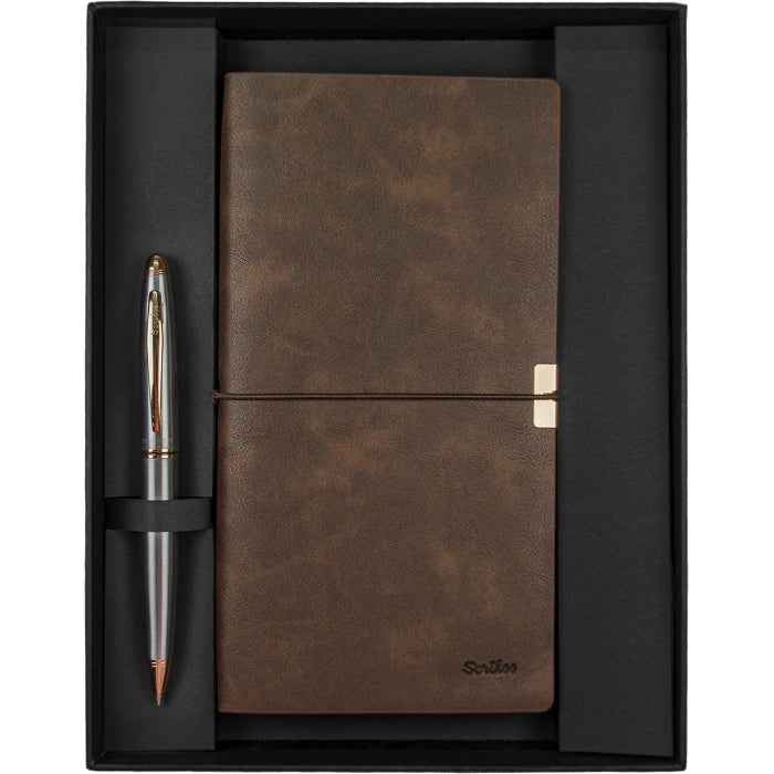 Scrikss Premium Defter ve Tükenmez Kalem Hediye Seti