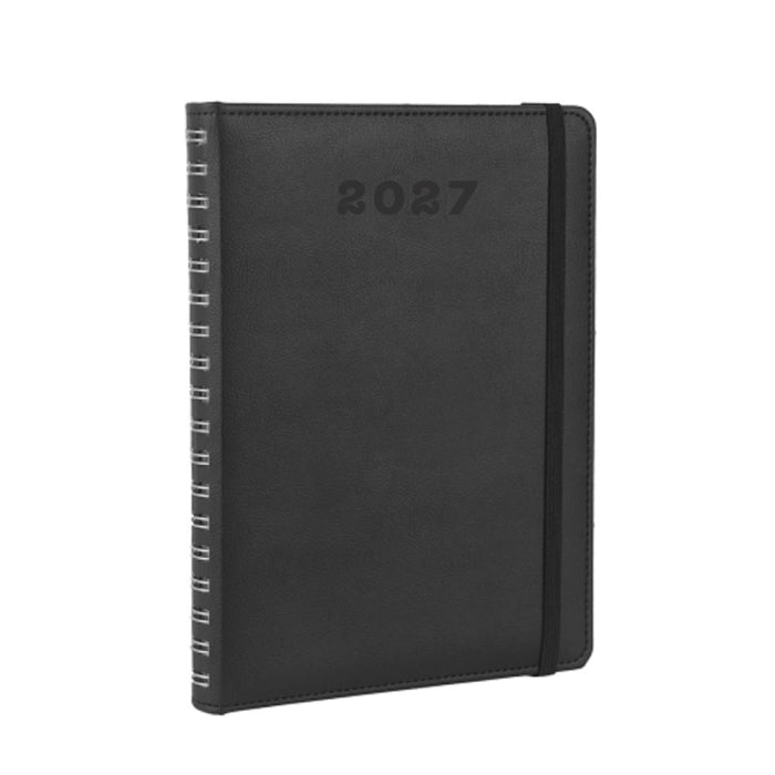 Termo Deri Kapaklı Gizli Spiralli 2027 Tarihli Ajanda
