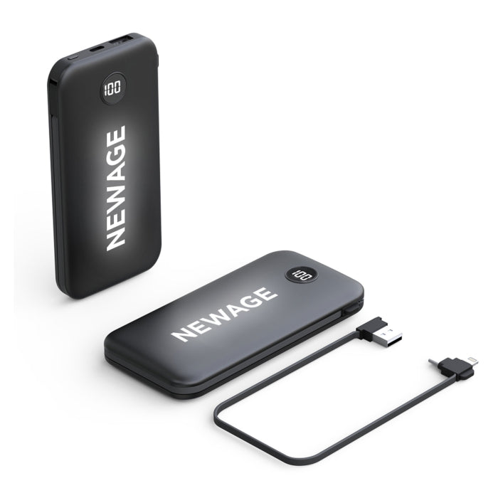 10.000 mAh Rubber Gövde LCD Ekranlı Powerbank