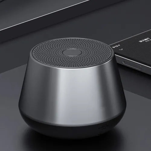 EccoTech Antrasit Renk Yüksek Kaliteli Bluetooth Speaker