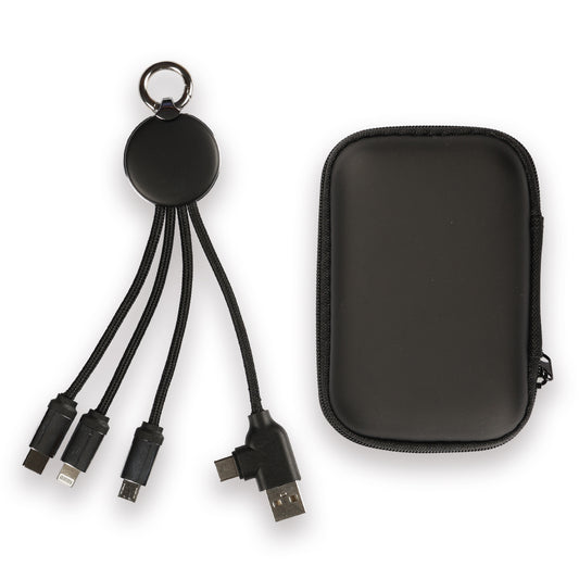 Işıklı Logo Type-C Uçlu Şarj Kablosu (Çantalı)