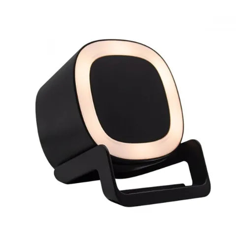 EccoTech Bluetooth Speaker + Wireless Charger + Telefon Standı + Led Lamba + Led Logo
