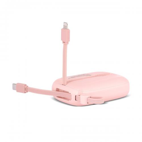 10.000 mAh 22.5W Hızlı Şarj Powerbank – Entegre Lightning ve USB-C Kablolu Enerji İstasyonu