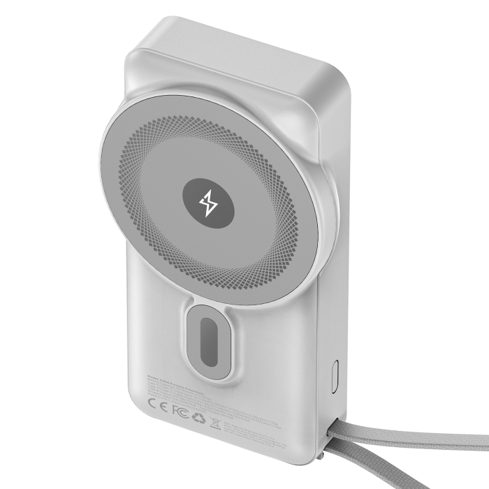 10.000 mAh Magsafe Hızlı Şarjlı Kablolu Taşınabilir Powerbank