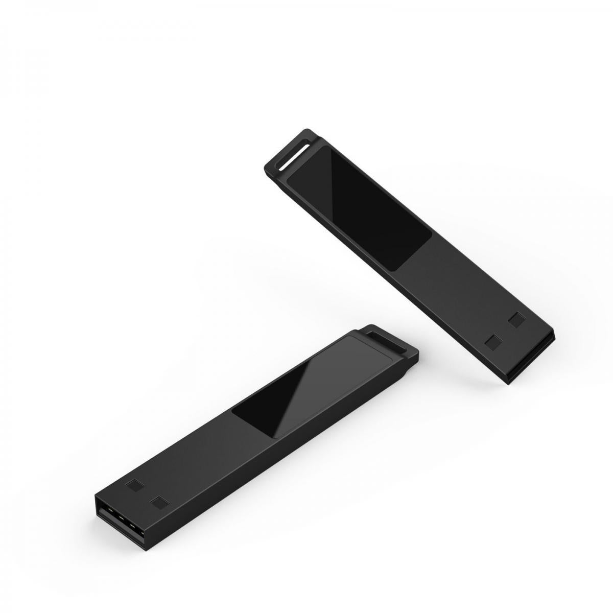 Beyaz LED Işıklı USB Bellek – Modern Tasarım ve Işıklı Logo Deneyimi