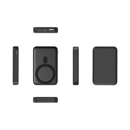 Işıklı Logo Hızlı Wireless Şarj Magsafe Powerbank 10000 mAh