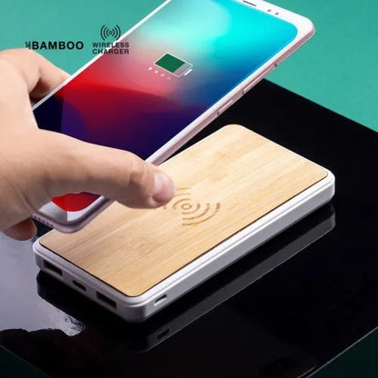 EccoTech 10.000 mAh Ekolojik Wireless Powerbank