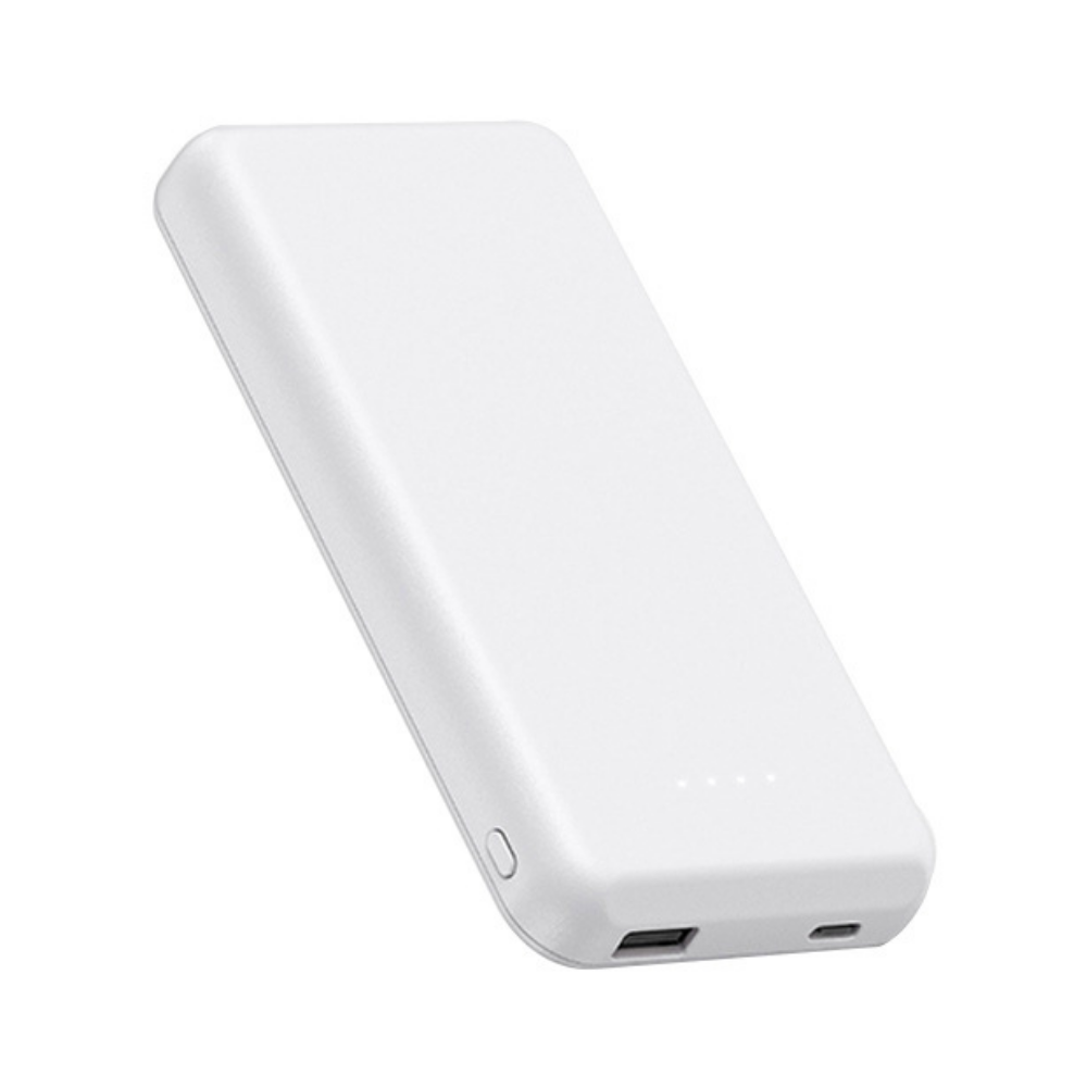 Yalın Hatlı ve Kademeli Işıklı Göstergeli Minimalist Powerbank (10.000 mAh)