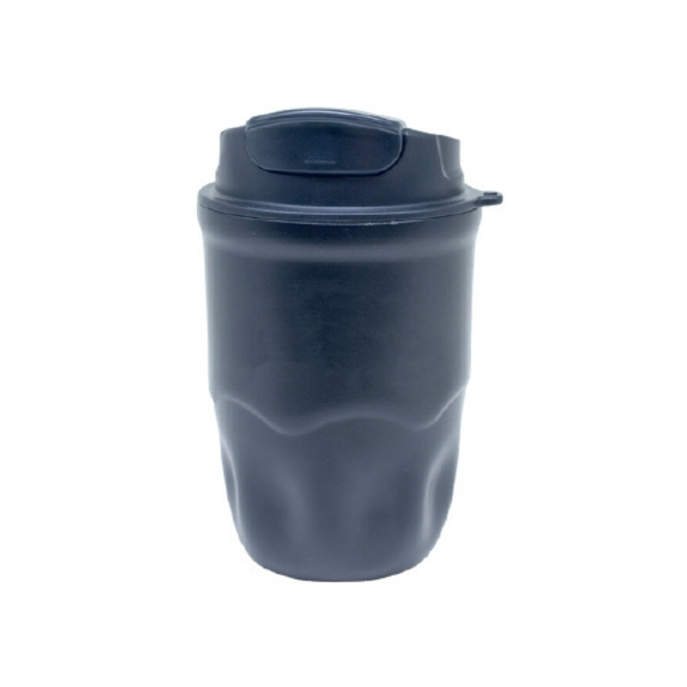 Dijital Sıcaklık Göstergeli ve El Dokuma Askılı Çelik Termos Mug (360 ml)