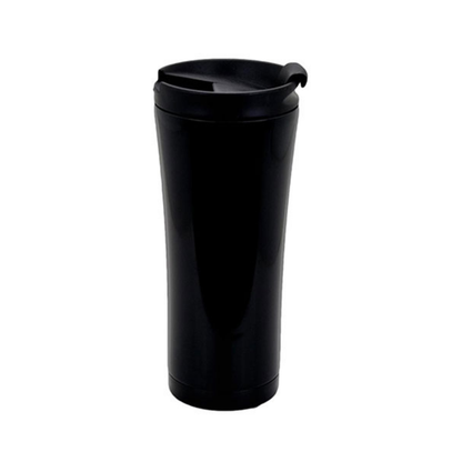 Kavisli Gövdeli ve Sızdırmaz Çıtçıt Kapaklı Çelik Termos Mug (500 ml)
