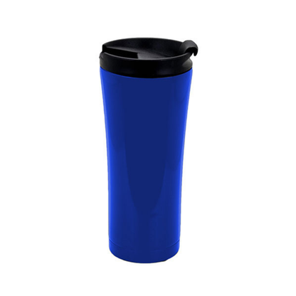 Kavisli Gövdeli ve Sızdırmaz Çıtçıt Kapaklı Çelik Termos Mug (500 ml)