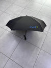Siyah Laminasyonlu Otomatik Katlanabilir Rüzgara Dayanıklı Şemsiye