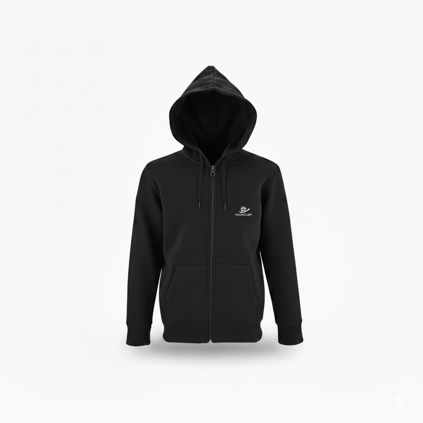 3 İplik Kaliteli Kapüşonlu Fermuarlı Sweatshirt