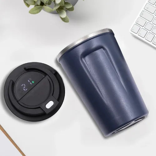 EccoTech 500 ML Çelik Antrasit / Lacivert Dereceli Termos