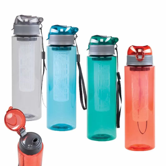 500 ML Detoks Filtreli Plastik Su Şişesi