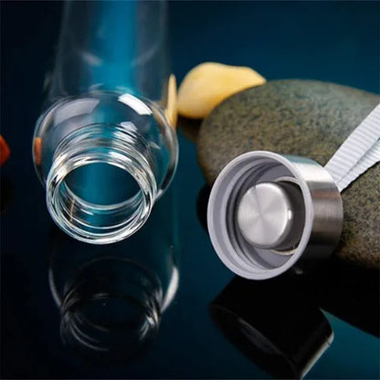 EccoTech 500 ML Neopren Kılıflı Cam Matara