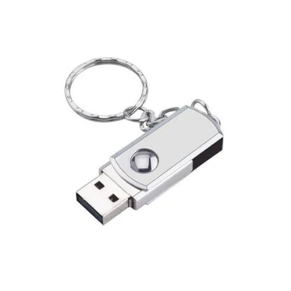 64 GB Döner Kapaklı Metal Anahtarlık USB Bellek