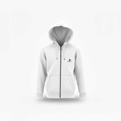 3 İplik Kaliteli Kapüşonlu Fermuarlı Sweatshirt