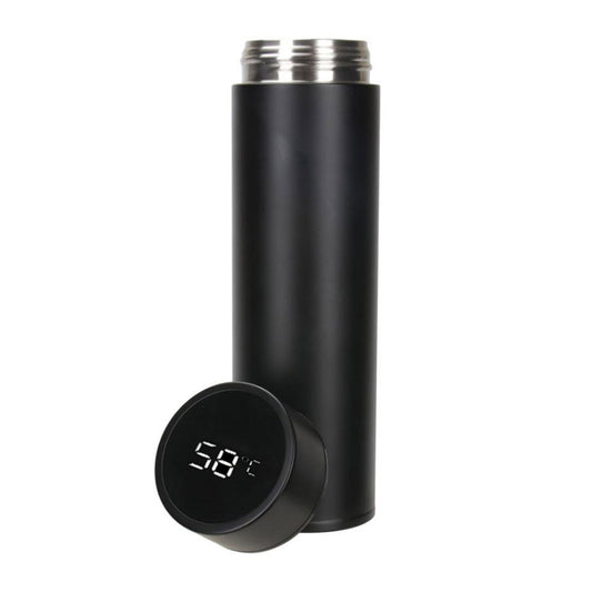 Dijital Dereceli Siyah Termos 500 ml