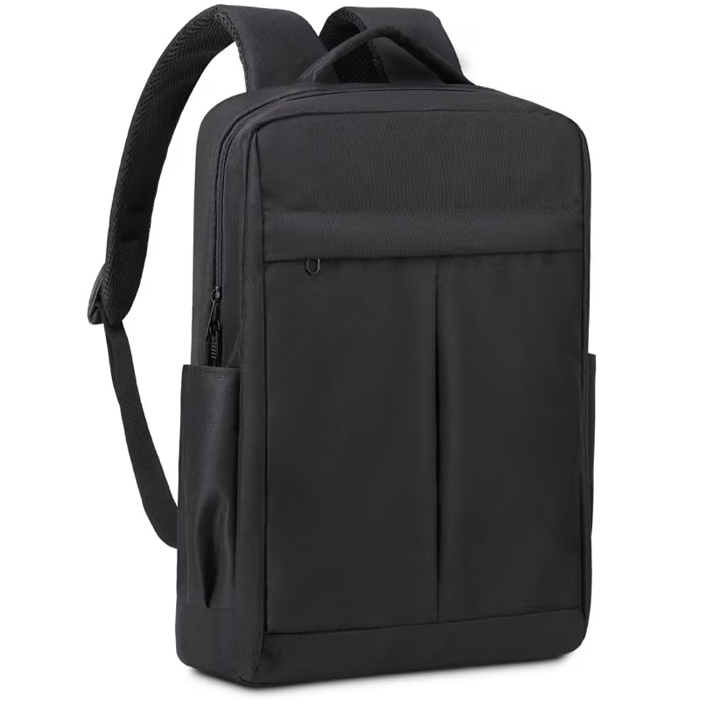 15.6 İnç Laptop Bölmeli Su Geçirmez Siyah Fuar Sırt Çantası – Ergonomik ve Fonksiyonel Tasarım