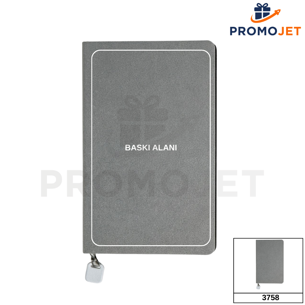 Tarihsiz Defter – Yumuşak Kapaklı ve Renkli Tokalı (13 x 21 cm)