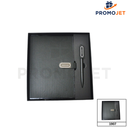 Vip Kutulu Hediye Seti (Defter - Kalem)