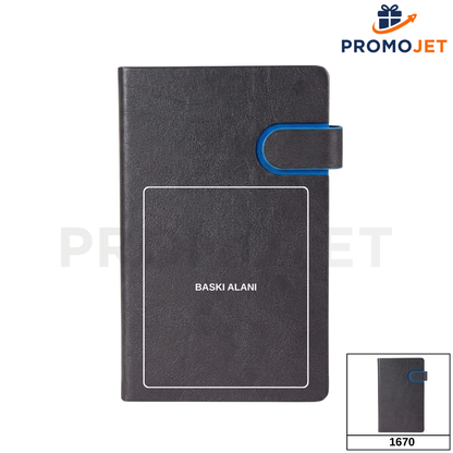 Termo Deri Kapak Defter – 13 x 21 cm