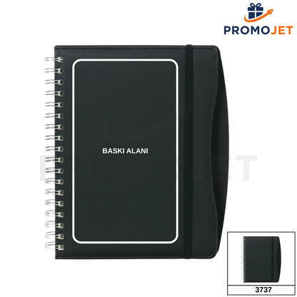 Tarihli Ajanda – Kalem Tutuculu ve Termo Deri (17 x 24 cm)