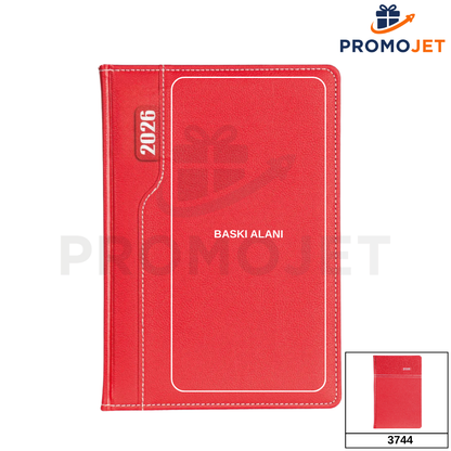 Tarihli Ajanda – Fonksiyonel Büyük Boy Tasarım (17 x 24 cm)