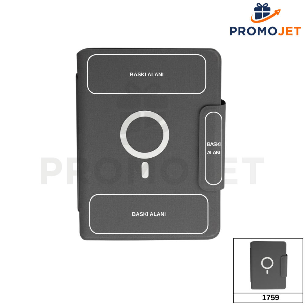 Powerbank 8000 mAh 32 GB USB Wireless Organizer