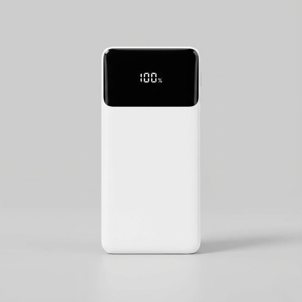 10.000 mAh Hızlı Şarj Destekli LCD Ekranlı Powerbank (9V 3A Çıkış)