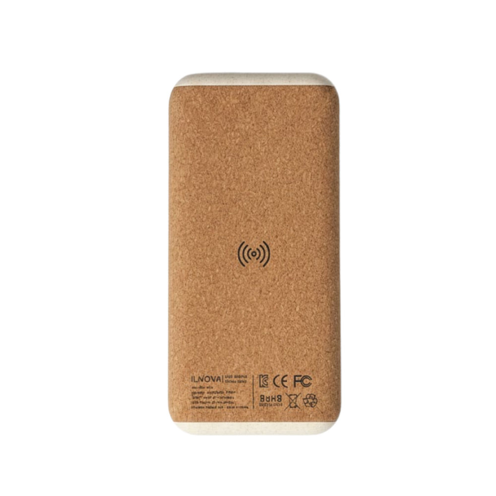 Kablosuz Şarj Destekli 10.000 mAh Eco Powerbank