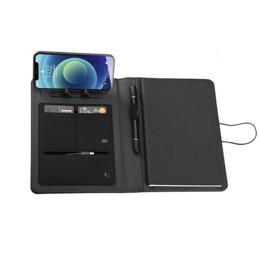 Işıklı Logo Baskılı MagSafe 5.000 mAh Powerbankli VIP Organizer