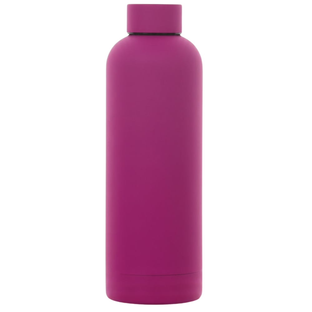 500 ml Rubber Kaplamalı Mat Paslanmaz Çelik Termos